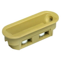 Ответная планка магнитная W7 PG/MAB, цвет - рыжий