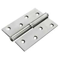 Петля разъемная стальная MSD 100X70X2.5 SC L левая, врезная, цвет матовый хром, сталь