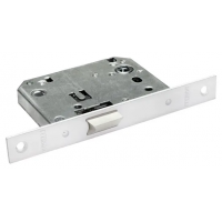 Замок межкомнатный 2070P W, сантехнический, цвет белый