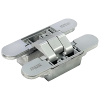 Петля скрытая HH-16 SC 3D, врезная, цвет матовый хром, ЦАМ