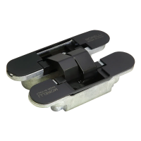 Петля скрытая HH-2 B 3D, врезная, цвет черный, ЦАМ