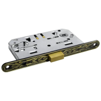 Защелка межкомнтаная M1885-U IB магнитная под цилиндр, цвет - итальянская бронза