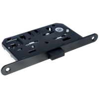 Замок межкомнатный M1895 BL магнитный, сантехнический, цвет черный