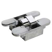 Петля скрытого монтажа HH-18 PC 3D, врезная, цвет хром, ЦАМ