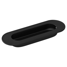 Ручка для раздвижных дверей MHS120 BL, цвет черный, ЦАМ