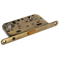 1885P AB, защелка бесшумная под цилиндр, цвет - бронза