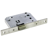 2070P SN, защелка бесшумная сантехническая, цвет - никель