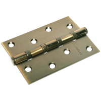 Петля универсальная карточная MS 100X70X2.5-4BB COF стальная, врезная, цвет кофе, сталь