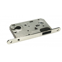 Замок межкомнатный MM 2085 SN магнитный под цилиндр, цвет бел.никель