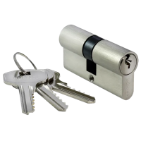 60C SN, ключевой цилиндр (60мм), цвет - никель матовый