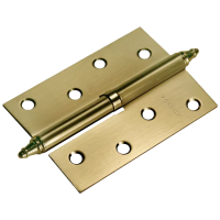 Петля разъемная стальная MS 100X70X2.5 R AB правая, врезная, цвет бронза, сталь