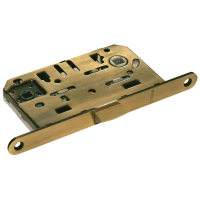 1895P AB, защелка бесшумная многофункциональная, цвет - бронза