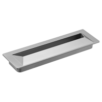 Ручка для раздвижных дверей MHS128 SC, цвет мат.хром, сталь