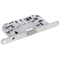 Замок межкомнтаный IP L SC бесшумный под цилиндр, цвет мат.хром