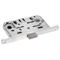 Защелка межкомнатная M1895 SC магнитная, сантехническая, цвет - матовый хром