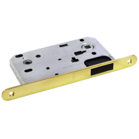 Замок межкомнатный MM 2090 PG магнитный, сантехнический, цвет золото