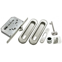 MHS150 L SC, комплект для раздвижных дверей, цвет - мат.хром