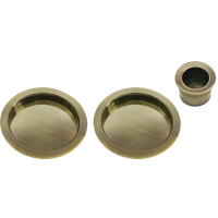 MHS-1 AB, ручка для раздвижных дверей, цвет - бронза