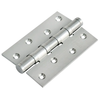 Петля универсальная карточная MBU 100X70X3-4BB SC латунь, врезная, цвет матовый хром