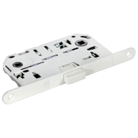 Защелка межкомнатная IM WC W NP магнитная, сантехническая, цвет - белый