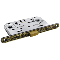 Защелка межкомнтная M1895-U IB магнитная, сантехническая, цвет - итальянская бронза