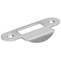 Ответная планка для замка Z1 SC с язычком, цвет матовый хром