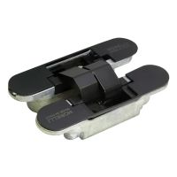 Петля скрытая HH-1 B с 3д регулировкой, врезная, цвет черный, ЦАМ