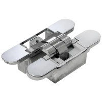 Петля скрытая HH-6 PC 3D, врезная, цвет хром, ЦАМ