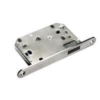 Защелка межкомнтная 2070M SN магнитная, сантехническая, цвет - никель матовый