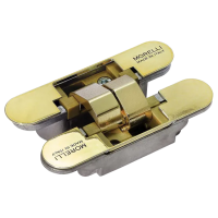 Петля скрытая HH-1 PG с 3д регулировкой, врезная, цвет золото, ЦАМ