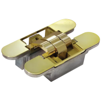 Петля скрытая HH-6 PG 3D, врезная, цвет золото, ЦАМ