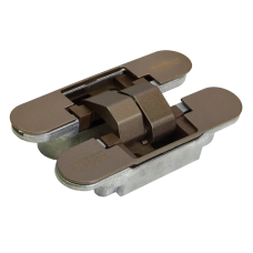 Петля скрытая HH-4 AB 3D, врезная, цвет античная бронза, ЦАМ