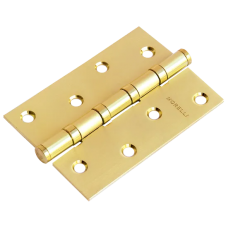 Петля универсальная карточная MS 100X70X2.5-4BB SG стальная, врезная, цвет матовое золото