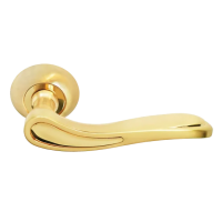 LONDON EYE, ручка дверная MH-26 SG/GP, цвет - мат.золото/золото