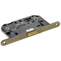 Замок межкомнатный IP WC MAB бесшумный, сантехнический, цвет античная бронза