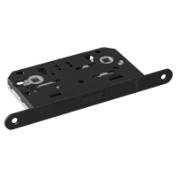 Замок межкомнатный TWICE M1885 BL магнитный, цвет черный