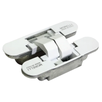 Петля скрытая HH-4 W 3D, врезная, цвет белый, ЦАМ