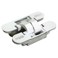 Петля скрытая HH-1 W с 3д регулировкой, врезная, цвет белый, ЦАМ