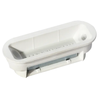 Ответная планка магнитная W7 W, цвет - белый