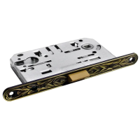 Замок межкомнатный 1885P-U IB бесшумный под цилиндр, цвет итальянская бронза