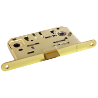 Замок межкомнатный 1895P PG бесшумный, многофункциональный, цвет золото