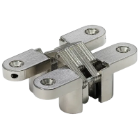 Петля скрытая HH-7 PC 2D, врезная, цвет хром, ЦАМ