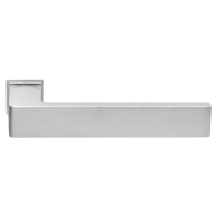 Ручка дверная HORIZONT-SM CSA раздельная без розетки, цвет мат. хром, ЦАМ