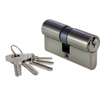 Цилиндровый механизм (личинка) 60C BN 60 мм с ключом, цвет черный никель