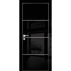 Дверь HGX-2 Черный глянец