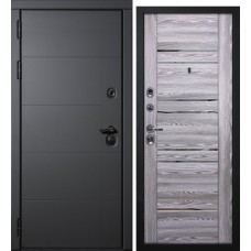 Дверь Э-1 / PSK-1 Серый софт / Ривьера грей
