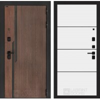 KARMINA 25 - Белый софт, черный молдинг