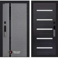 Пиано Смарт 2.0 панель 01 - Венге, стекло белое