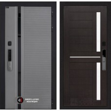 Пиано Смарт 2.0 панель 02 - Венге, стекло белое