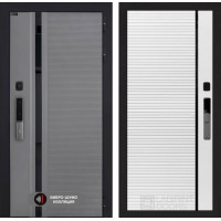 Пиано Смарт 2.0 панель 22 - Белый софт, черная вставка